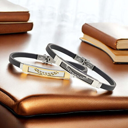  FM Desenli Çelik Bileklik 3183SCB030 