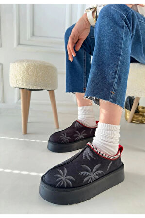 Mucy Siyah Süet Bot