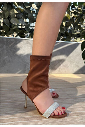 Brit Kahverengi Süet Booite