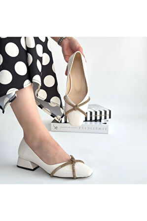 Pety Ten Rugan Topuklu Ayakkabı