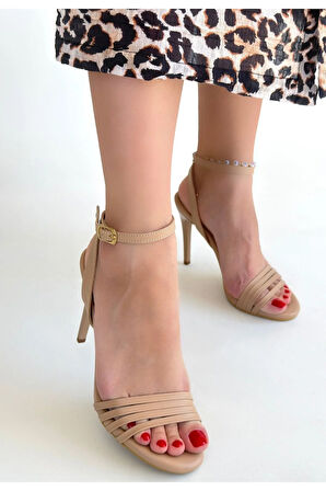 Coze Nude Topuklu Ayakkabı