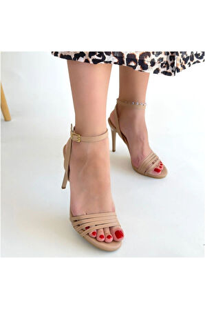 Coze Nude Topuklu Ayakkabı