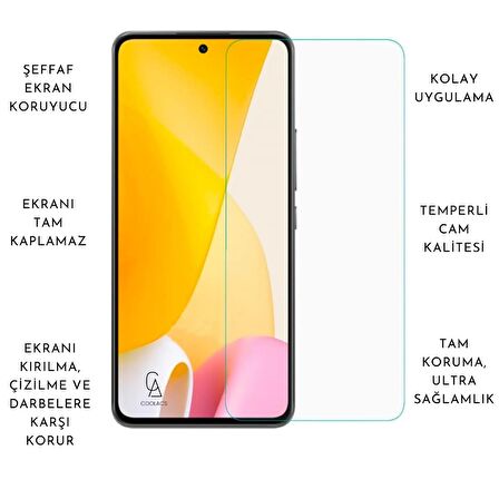 Xiaomi Mi 13 Uyumlu Kılıf Esnek Silikon Telefon Kılıfı ve Temperli Cam Ekran Koruyucu