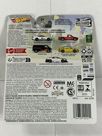 Hot Wheels 2023 Car Culture Series Boulevard Mix P Dodge Van In Hand-TPN12