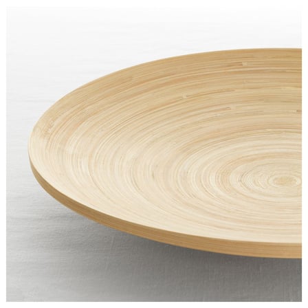 Dekoratif Tabak, Bambu, 30 Cm
