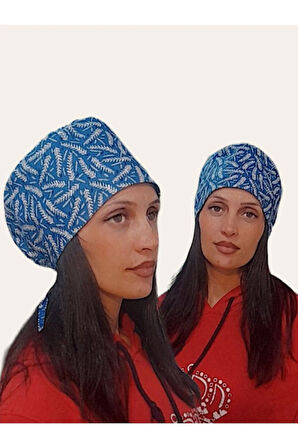 Cerrahi Bone Lastikli Ve Bağcıklıdır Doktor Hemşire Bonesi