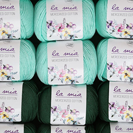 La Mia Mercerized Cotton Zümrüt Seti