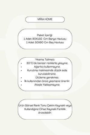 2 Parça Jakarlı Banyo Havlu Takımı &#37;100 Pamuklu 90x150 Cm Arden Gri