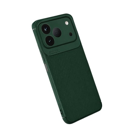 Tecno Spark 50 4G Auto Focus Karbon Kapak - Yeşil