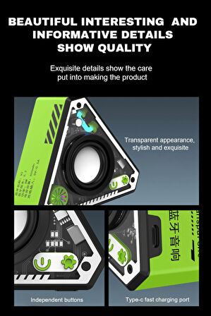 Mini Ses Bombası Bluetooth hoparlör Çok güçlü ses Usun şarj süresi Tüm telefon tablet uyumlu