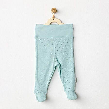 Andywawa AC24706 Jacquard Patikli Bebek Pantolon Green