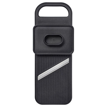 Rende ve dilimleme aparatı, siyah