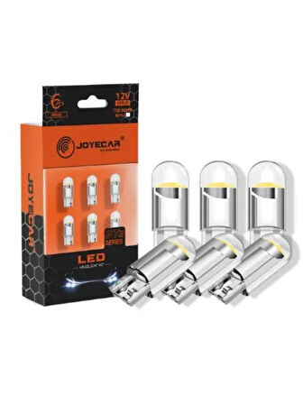 JOYECAR GT2 SERISI T10 194 W5W IC AYDINLATMA AMPULU 6 ADET TURUNCU