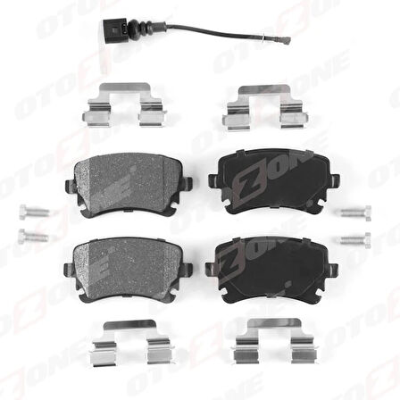 ARKA BALATA VW TRANSPORTER T5 2003-2009  A4 2004-2009 A6 2004-2011 A8 2003-2010 FİŞLİ 8E0698451C 4B3698451 4F0698451F