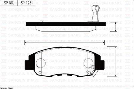 ÖN FREN BALATA HONDA ACCORD 2.0L F20A F20B CB CD KASA 1990-1995 45022SM4A00 45022SM4A01 45022SM4517