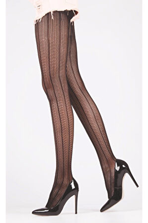 Daymod Amore Külotlu Çorap - Siyah - 2