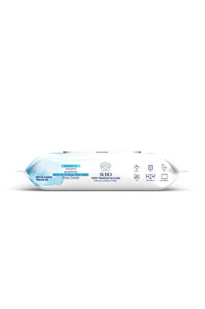 SUBO YÜZEY TEMİZLİK HAVLUSU 50 'Lİ BEYAZ SABUN 6X50