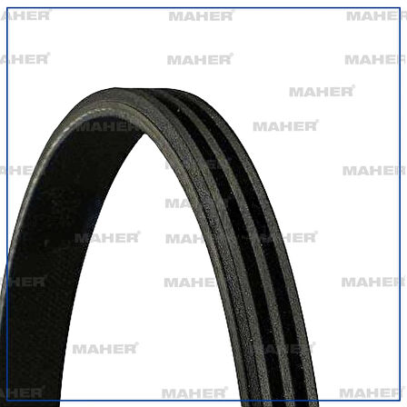 KANALLI KAYIŞ FIAT / ALBEA 1.2 2001HID. DIREKSIYON KAYISI 3PK905