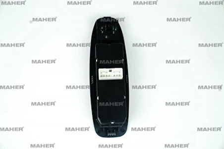 DÜĞME CAM AÇMA ACCENT 2000-2002 AYNA AYAR DÜĞMELİ GRİ SOL 93570 25020YN