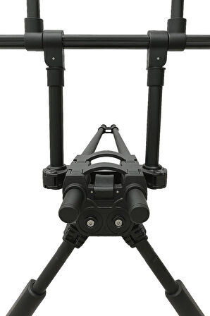 Bauer Profosyonel 4'lü Sazan Sehpası Siyah