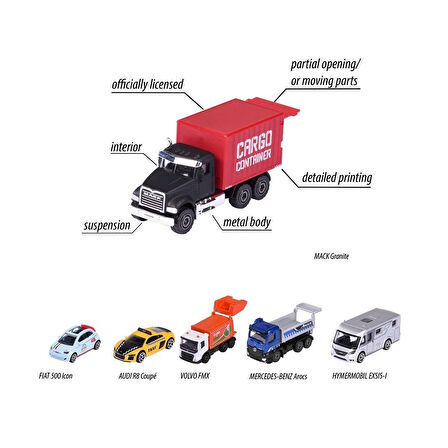 8503000002 City Premium Vehicles 6-asst