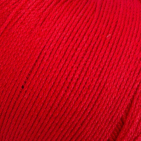 La Mia Lux Mercerized Cotton Kırmızı El Örgü İpi - 19 - 33745