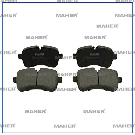 FREN BALATA DAILY 4 2006-2011 ARKA FİŞLİ 141,2MM 42555917