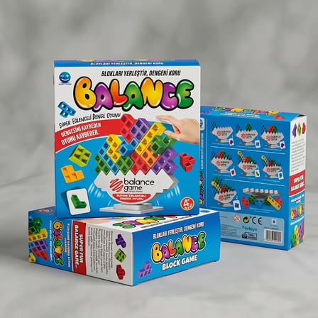 BakGelAl Balance Block Game Eğlenceli Denge ve Blok Yerleştirme Oyunu – Çocuk ve Aile Zeka Oyunu 