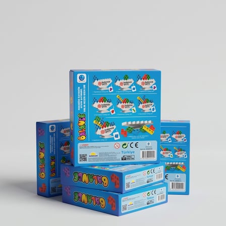 BakGelAl Balance Block Game Eğlenceli Denge ve Blok Yerleştirme Oyunu – Çocuk ve Aile Zeka Oyunu 