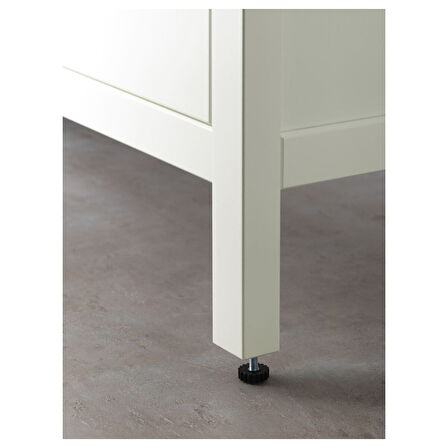 Lavabo dolabı kombinasyonu, beyaz, 62x49x95 cm, RUNSKAR batarya