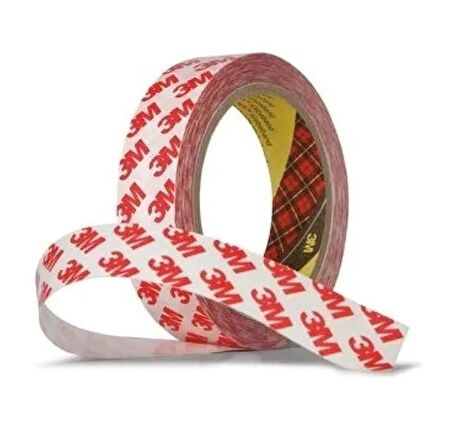 3m GPT-020 Yüksek Performanslı Çift Taraflı Şeffaf Bant (15MMX50M)