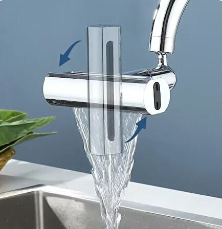 360 Derece Döner Musluk Başlığı