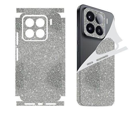 Xiaomi Redmi note 14 için uyumlu 360 full arka kaplama koruma sticker kılıfsız kullanım- SİMLİ GRİ