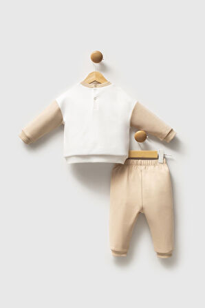 U.S. Polo Assn 2 li Takım USB2548 Beyaz-Bej