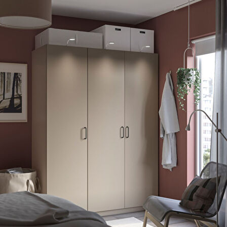 PAX gardırop, bej, 150x60x201 cm