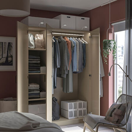 PAX gardırop, bej, 150x60x201 cm