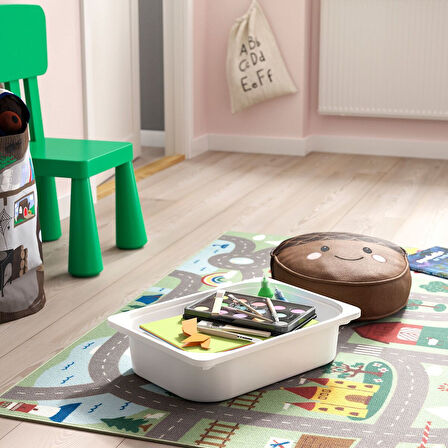 Saklama ünitesi, beyaz, 34x44x56 cm