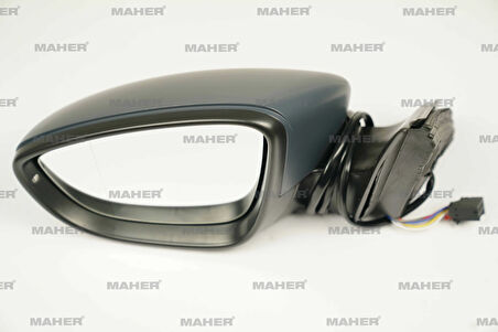 AYNA DIŞ DİKİZ GOLF5 2003-2008 ELEKTRİKLİ, ISITMALI, SİNYALLİ, ASTARLI SOL 1K1857507AK9B9