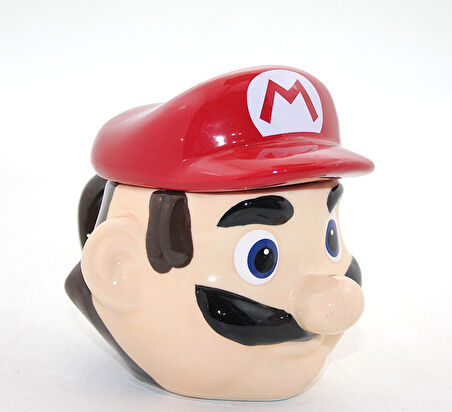 Porselen Süper Mario Kupa Bardak 
