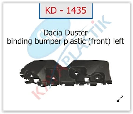 ÖN TAMPON BAĞLANTI AYAĞI SOL DACIA DUSTER 622230010R