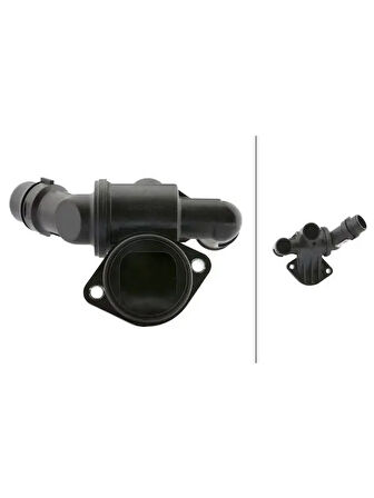 TERMOSTAT KOMPLE A4 AVANT 0508 A6 AVANT 0511 EXEO 0914  87° BWE BUL BGB BWT