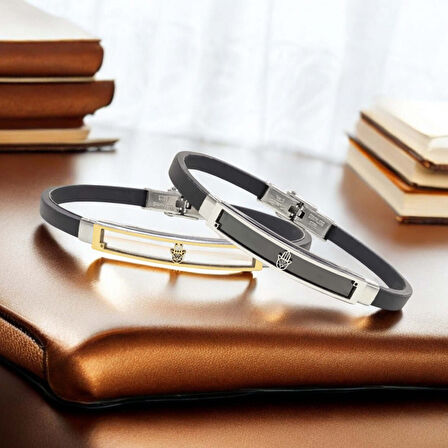  FM Fatma Ana Eli Desenli Çelik Bileklik 3183SCB013 