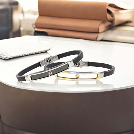  FM Fatma Ana Eli Desenli Çelik Bileklik 3183SCB013 