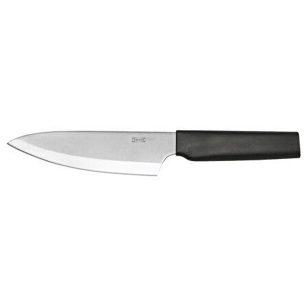 Şef bıçağı, koyu gri, 16 cm