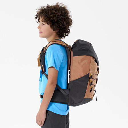 Çocuk Outdoor Sırt Çantası - 7/15 Yaş - 18 L - Kahverengi - MH500