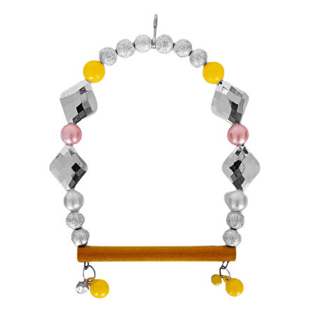 Kuş Salıncağı Büyük Parlak Boncuklu 10-16 cm