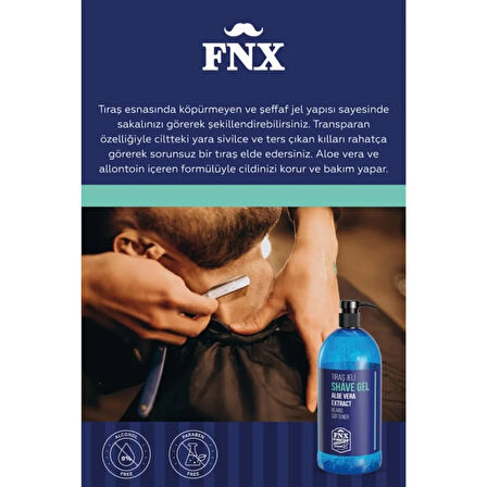 Fnx Barber Tiras Jeli 950 ML