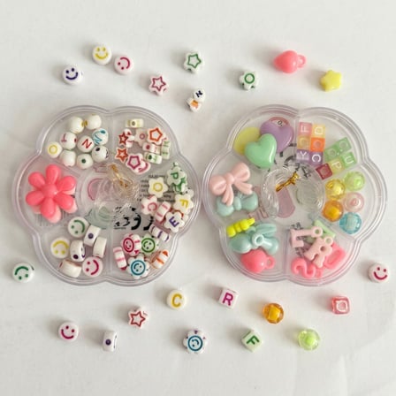 BakGelAl DIY Bileklik Yapım Seti – Harf, Figür ve Renkli Boncuklu Takı Tasarım Kiti