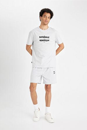 DeFacto Batman 85 Regular Fit Bisiklet Yaka Kısa Kollu Tişört C5831AX24HSGR184