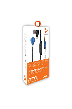 A3 5G Uyumlu Tak Çalıştır Stero 3.5mm Jack Kulaklık MT-A265